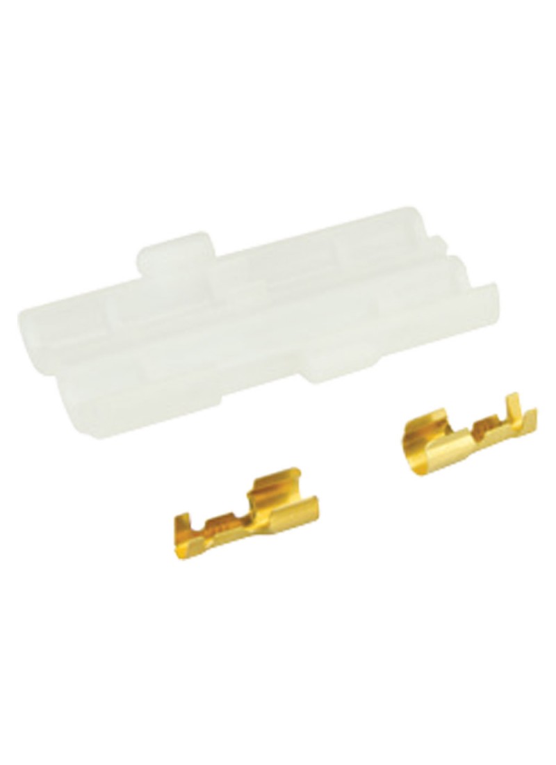 Glass Fuseholder In line with Crimp Contacts