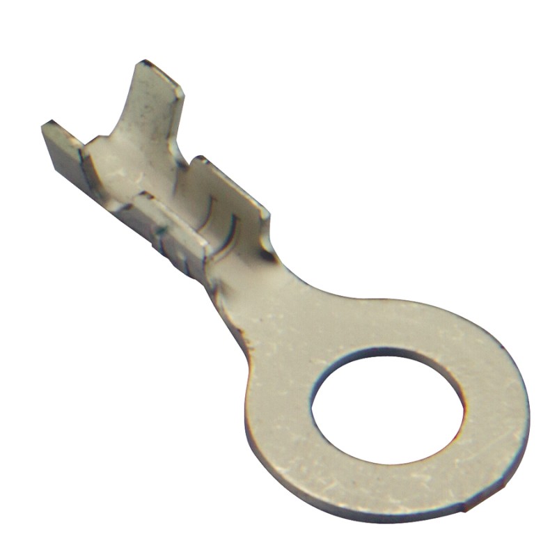 Uninsulated F Crimp Ring Terminal