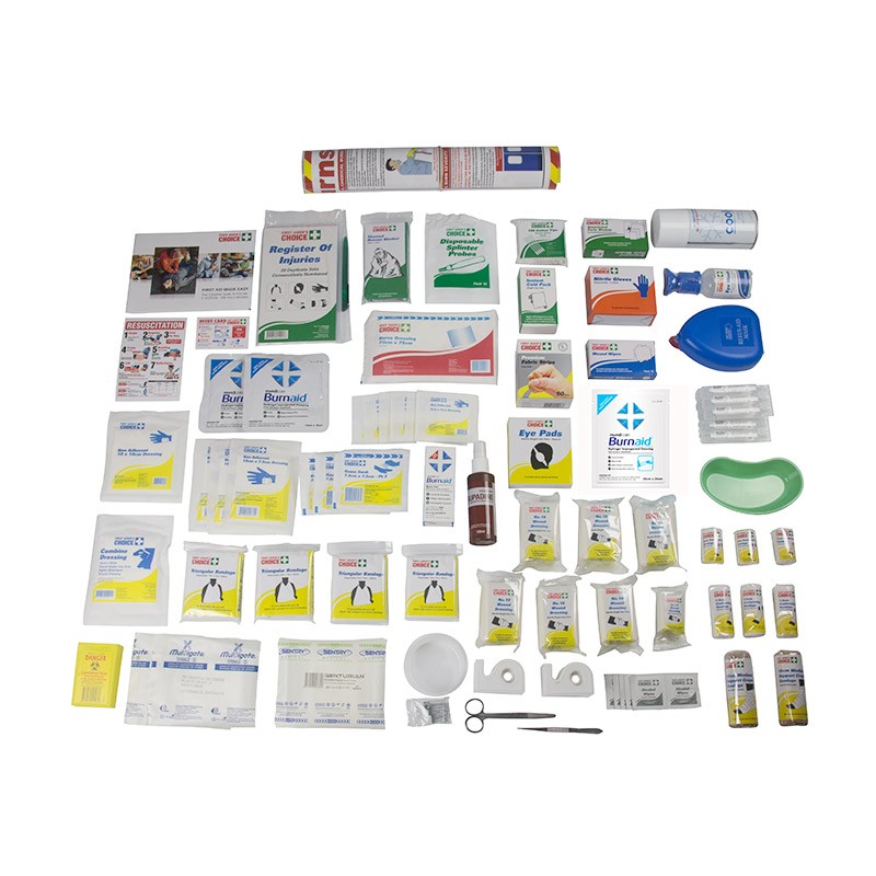 Burns First Aid Kit Refill Only - Contents Only