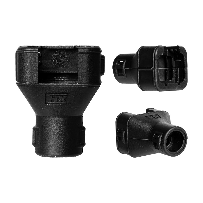 Harnessflex Backshell Straight, 4 Way AMPSEAL 16, Standard Plug, NC08