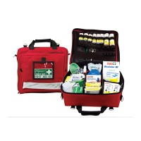 National WorkPlace First Aid Kit Wall Mount Portable Soft Case