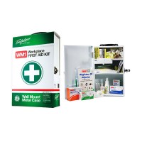 Wall Mount Workplace First Aid Kit (Metal Case)