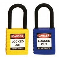 Brady Keyed-Differently Nylon Safety Padlock