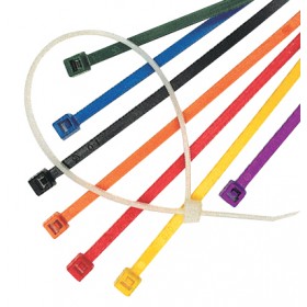 Coloured Cable Ties - Mixed Colours Canister Packs