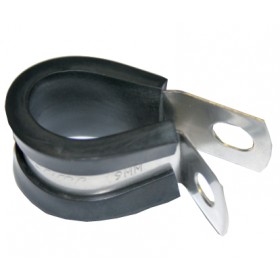 Cable Clamps - Stainless Steel/Rubber
