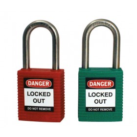 Brady Keyed-Differently Stainless Steel Padlock