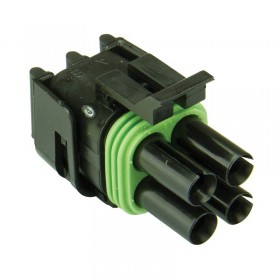 Weather Pack Connector - 4 Circuit Female 