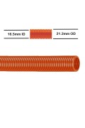 Harnessflex EVO Conduit - NC, Orange, Standard Weight, PA6, NC20 - 50m