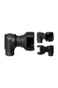 Harnessflex Backshell 90° Elbow, 2 Way AMPSEAL 16, Standard Plug, NC12 Conduit - Pack of 10