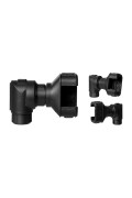Harnessflex Backshell 90° Elbow, 4 Way AMPSEAL 16, Standard Plug, NC08 Conduit - Pack of 10