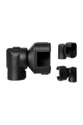 Harnessflex Backshell 90° Elbow, 3 Way AMPSEAL 16, Low Profile Plug, NC12 Conduit - Pack of 10