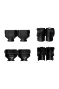 Harnessflex Backshell 90° Elbow, 3 Way AMPSEAL 16, Low Profile Receptacle, NC12 Conduit - Pack of 10