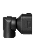 Harnessflex Backshell 90° Elbow, 4 Way AMPSEAL 16, Low Profile Receptacle, NC12 Conduit - Pack of 10