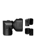 Harnessflex Backshell 90° Elbow, 4 Way AMPSEAL 16, Low Profile Receptacle, NC16 Conduit - Pack of 10