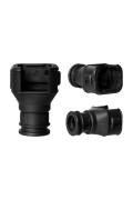 Harnessflex Backshell 90° Elbow, 2 Way AMPSEAL 16, Standard Plug, NC08 Conduit - Pack of 10