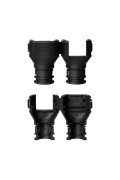 Harnessflex Backshell 90° Elbow, 2 Way AMPSEAL 16, Standard Plug, NC08 Conduit - Pack of 10