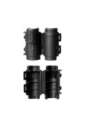 Harnessflex Backshell Straight for 2 Way SUPERSEAL Connector and NC10 Conduit - Pack of 10 
